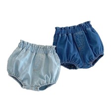 Baby denim bloomers beach - bloomers,