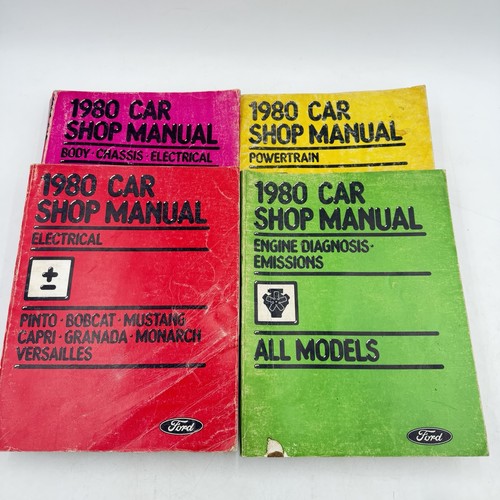 Ford 1980 car - manuals, (4