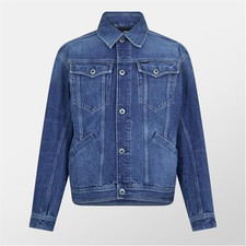 RRP £180. G Star Denim Blue Jeans mens  Flight Combat Jacket S-L