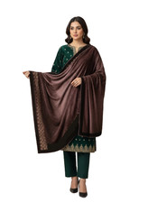 Designer Velvet Shawl Stone