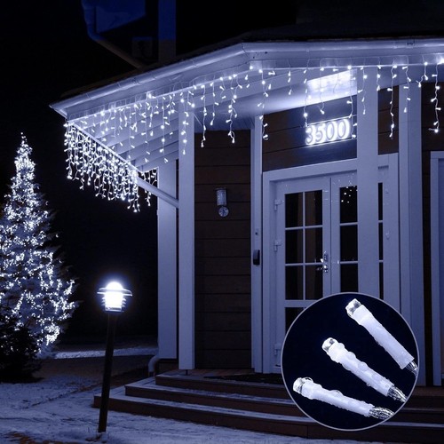 Icicle lights outdoor 360 - outdoor,, led