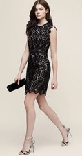 Designer REISS Sami dress size 4 --BRAND NEW-- black Sexy Wedding Party Prom