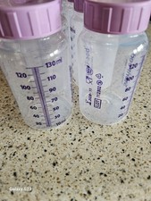 6 x 130ml and 3 x 50ml Breast Milk Storage SteriFeed Bottles Baby Feeding #B14