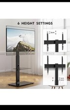 BONTEC Floor TV Stand for