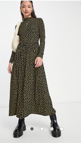 Pieces women black yellow - women's,