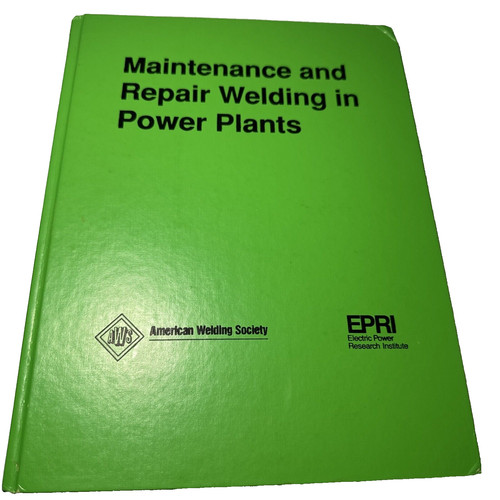 Welding maintenance power - maintenance, in