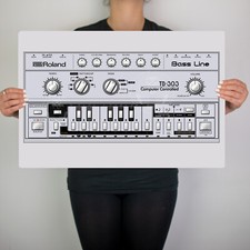 TB303 Drum Machine Retro Synth
