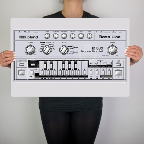 Tb303 drum machine - tb303, synth