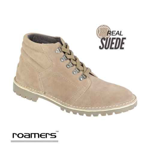 Mens roamers suede ankle - roamers,
