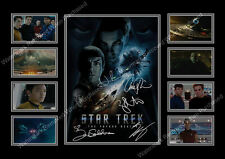STAR TREK 2009 CAST SIGNED LIMITED EDITION  A4 PHOTO PRINT TV MEMORABILIA