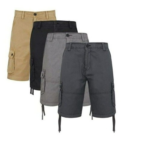 Mens cargo shorts - mens, cotton