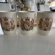Royal Coronation Mugs Federation British Pottery