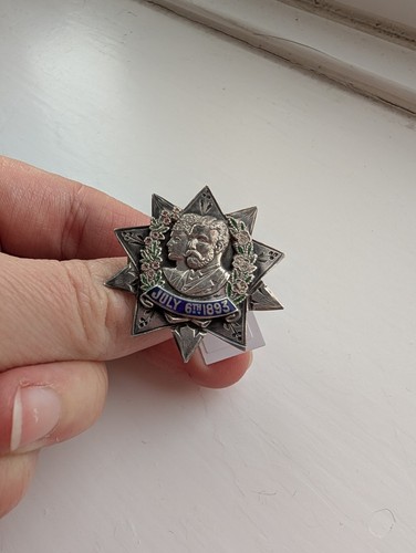 1893 6th july brooch 925 - 925, and