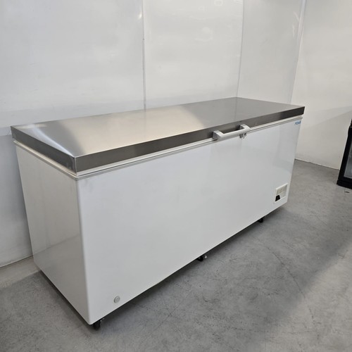 Chest freezer white stainless - chest,
