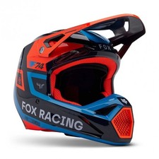 FOX Racing MX Helmet - V1 RACE-SPEC - Midnight/Fluo Orange