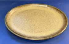 Denby ROMANY * Oval PLATTER / STEAK PLATE (32cm)  Vintage / Rustic 1970s