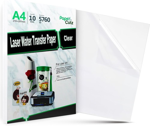Papercutz clear white water - a4, clear/white