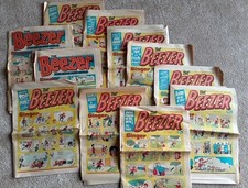 12 x Beezer Comics 1975-76