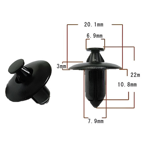 Plastic rivet 1 - 20.1, for