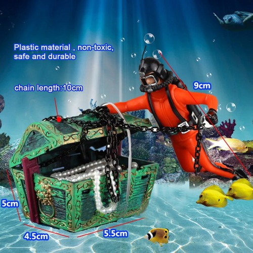 Aquarium floating diver - 1,