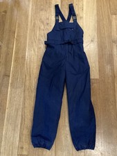 Marks and Spencer navy blue men's ski salopettes size medium waist 33-35 inches
