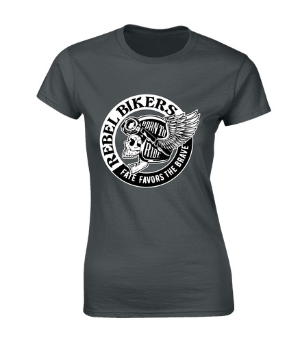 Rebel bikers ladies shirt - bikers, t