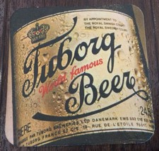 Tuborg Beer Mat 