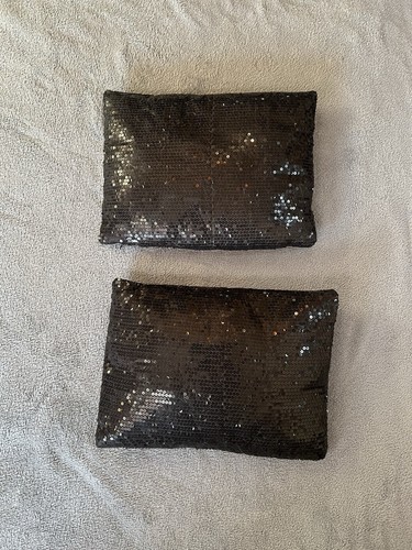 Pair black sequin - of,