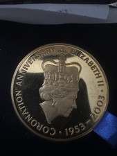 The Coronation Of HM Queen Elizabeth Ii 1953 Collectors Coin