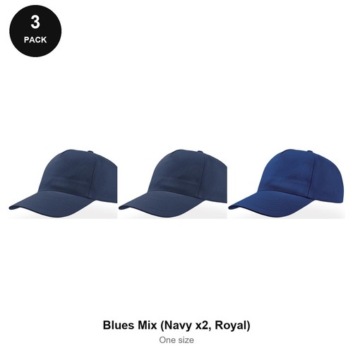 Panel baseball caps pack - panel,