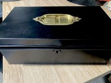 Vintage Metal Cash Box