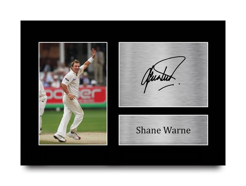 Shane warne signed australia - shane,