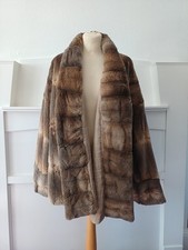 Vintage Two Tone Rabbit Fur