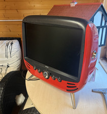Bush Red  Retro 22 Inch Tv/Dvd