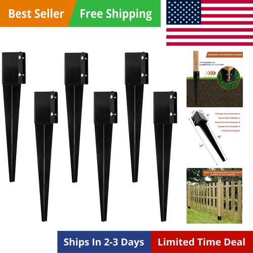 Pcs fence post anchor ground - 6,