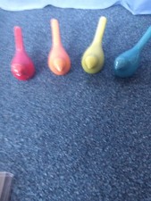 CERAMIC BIRDS X4