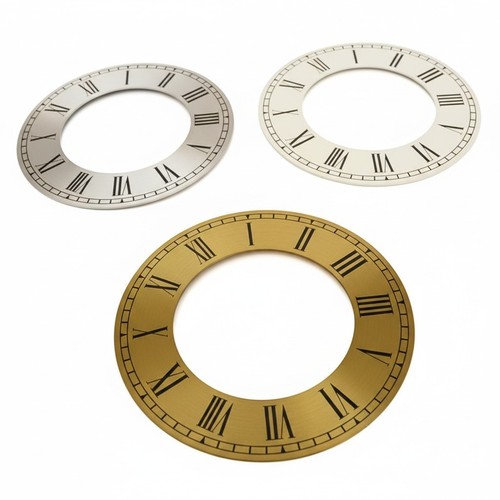 Metal clock chapter ring - metal,