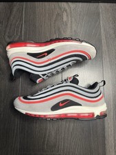 Nike Air Max 97 Wolf Grey Radiant Red DB4611-002 Men’s UK 10