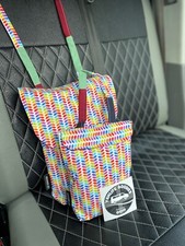 CAMPERVAN / MOTORHOME WASTE BIN or STORAGE SET X 2 BAGS - VW T5/T6