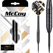 Tungsten Darts Set 22g 24g 26g grams 90% McCoy Sniper Black