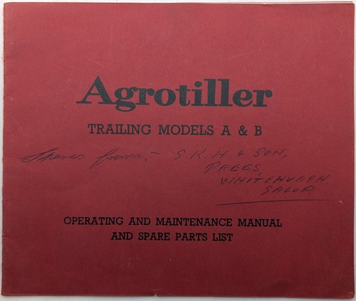 Agrotiller power harrow - agrotiller,