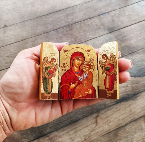 Virgin mary and - jesus, with