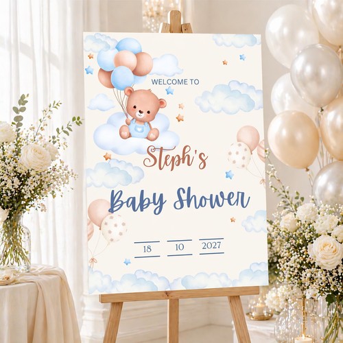 Personalised teddy bear baby - teddy,