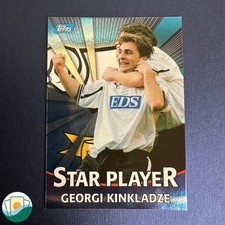 Topps Premier Gold 2001 Trading Cards | Georgi Kinkladze | Blue | #T7