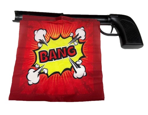 Bang flag gun prank novelty - flag,