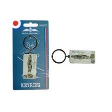 RAF Hurricane Keyring - Royal