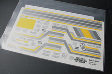 Wedico Sticker / Decal Sheet For MAN F90 1/16 Truck - 537-W