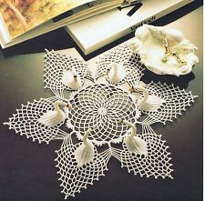 Crochet Pattern Swan Symphony Swan Doilies