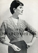 Knitting Pattern Vintage 1950s