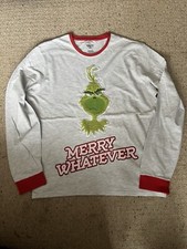 Grinch Pyjama Top - Large (22" Pit to Pit)